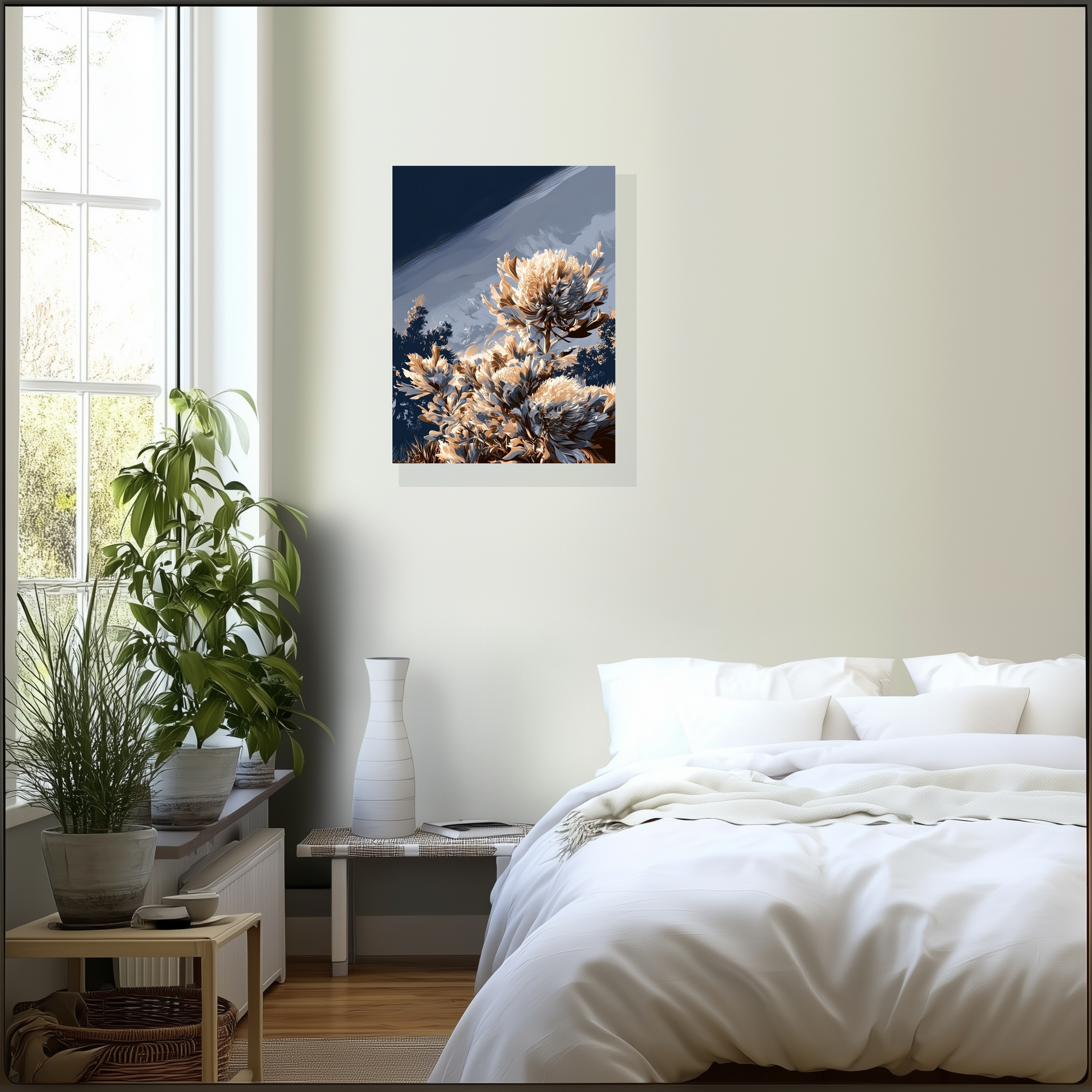 Byte Visions canvas mockup | 12x16 vertical | bed-room | BV_MOCKUP|variant_id=52646768345228|view=bed-room