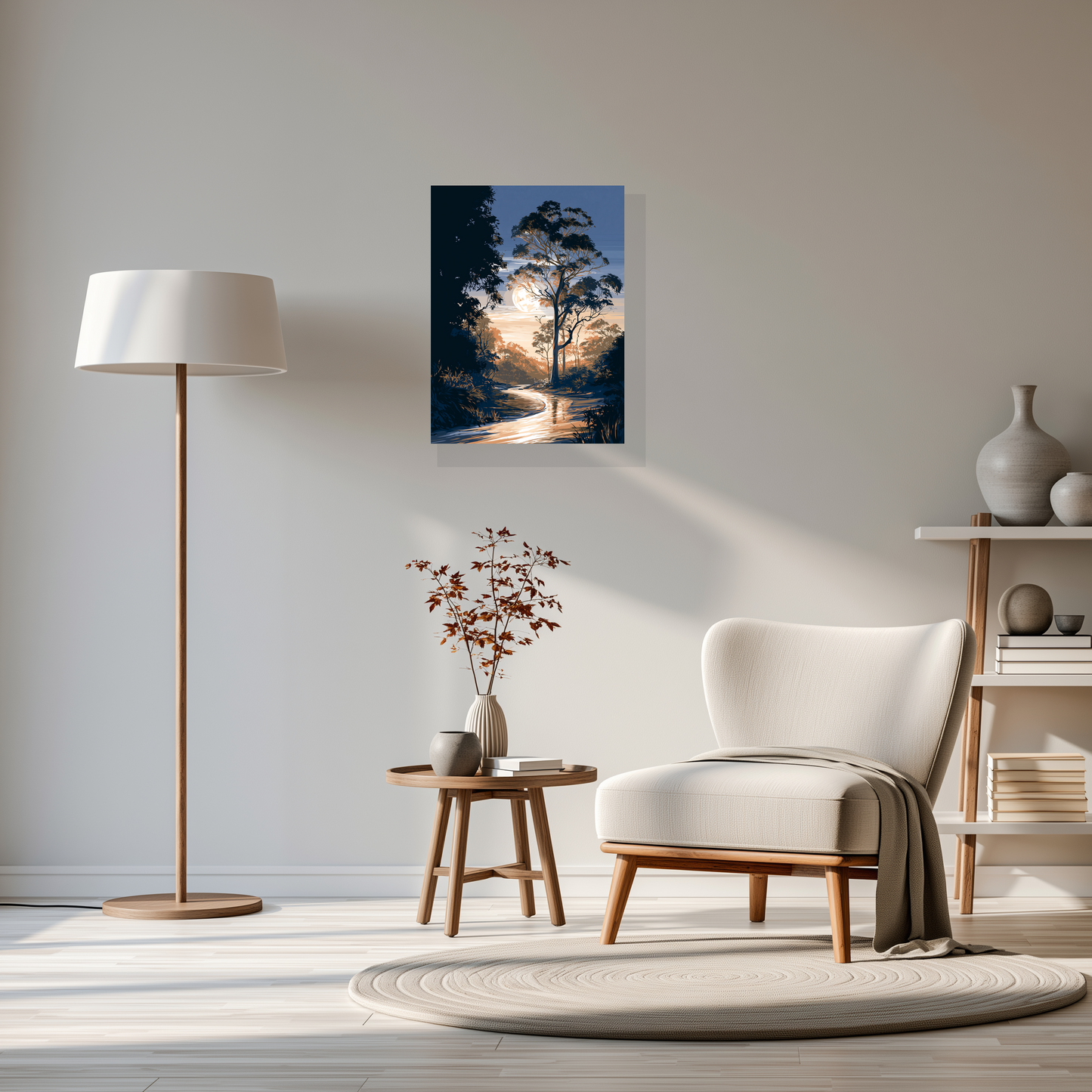 Byte Visions canvas mockup | 12x16 vertical | hall | BV_MOCKUP|variant_id=52647322026124|view=hall