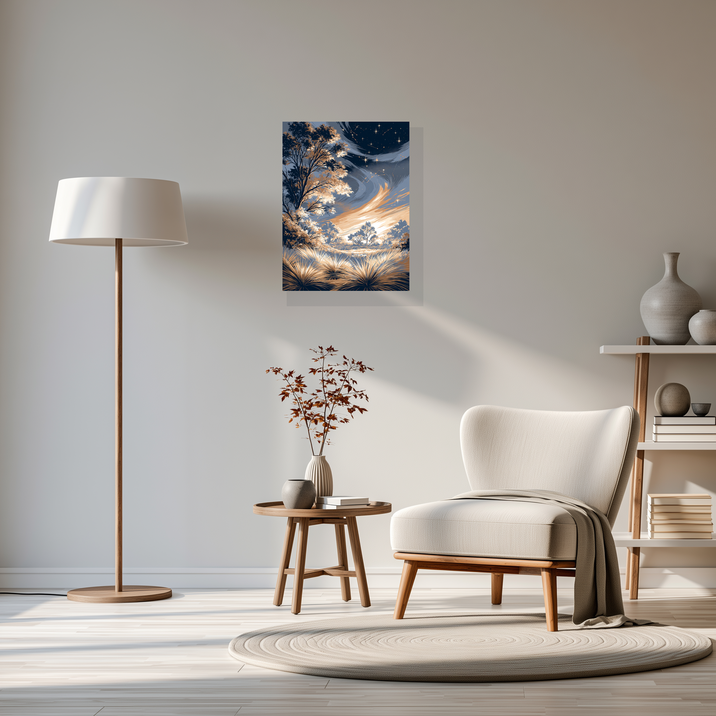 Byte Visions canvas mockup | 12x16 vertical | hall | BV_MOCKUP|variant_id=52647120437388|view=hall